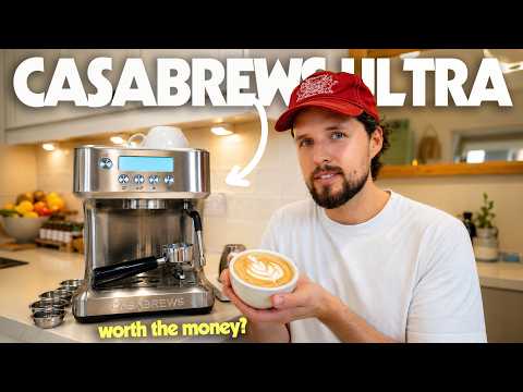 CASABREWS ULTRA Honest Review - $250 Espresso Machine With PID & 58mm Portafilter (but is it good?)