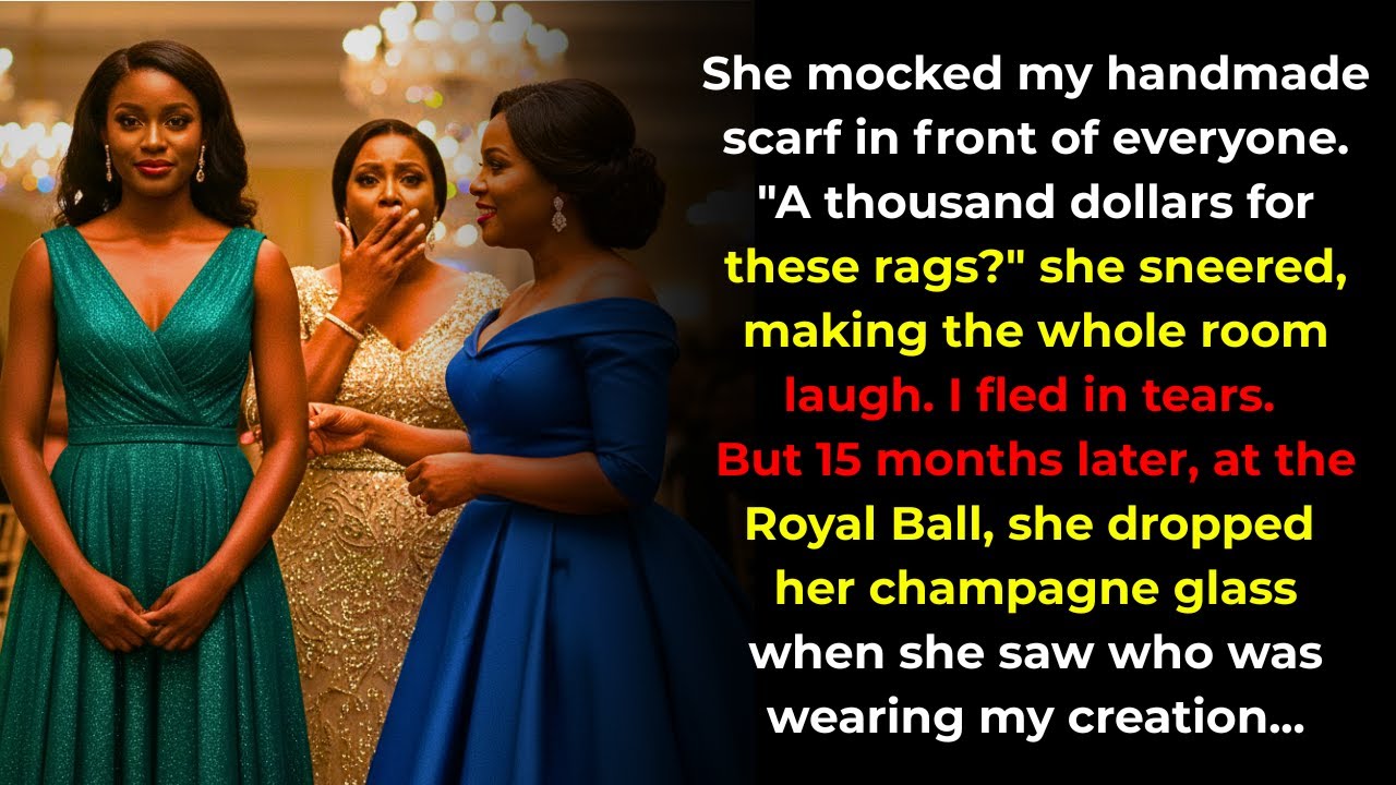 "This is trash!" she laughed at my art. Then a Royal Princess arrived—and her smile vanished forever