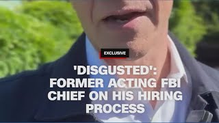 Fired former acting FBI chief says Patel tied job security to purging agents linked to Trump probes