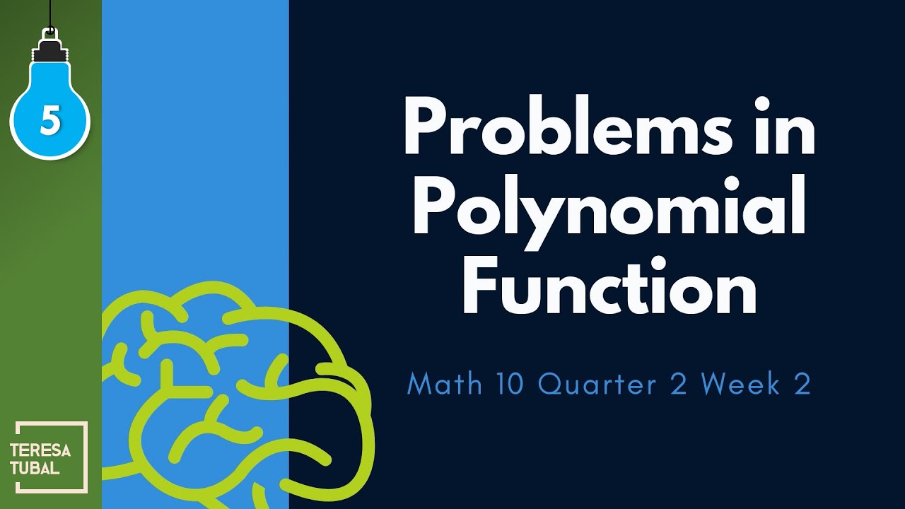 05 - Word Problems in Polynomial Function || GRADE10 Q2 - YouTube