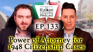 Power of Attorney for 1948 Italian Citizenship Cases