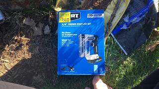 Walmart Clearance returns Hart 20v 3/8" Crown Stapler T-50