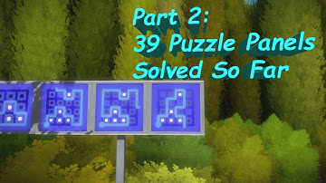The Witness Walkthrough Part 2 (PS4) - 39 Puzzle Panels Solved So Far