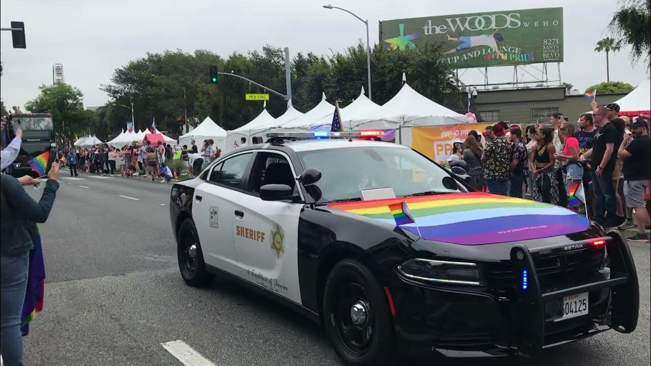 West Hollywood pride parade part 4 YouTube