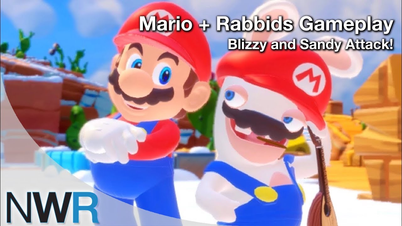 Mario + Rabbids Gameplay: Blizzy and Sandy Attack! (Part 5) - YouTube