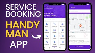 How to Make Home Service Finder App in Android Studio With Source Code| Handyman App 2023 screenshot 1