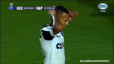 San Lorenzo (1) x (0) Atlético MG (Gol e Melhores Momentos) 11/04/2018