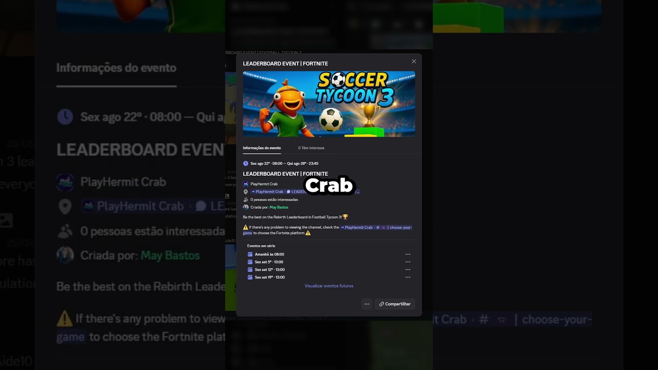 TOUR PELO NOSSO DISCORD OFICIAL! 🤩