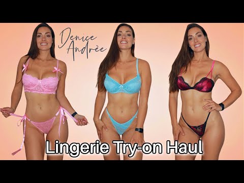 Hot lingerie Try on haul #top #tryonhaul #Model
