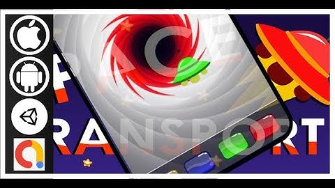 Space Transport - Unity Casual Game With Admob ad for Android and iOS Demo