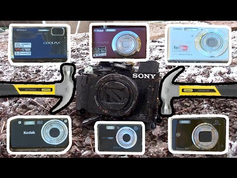 Bored Smashing - DIGITAL CAMERAS!