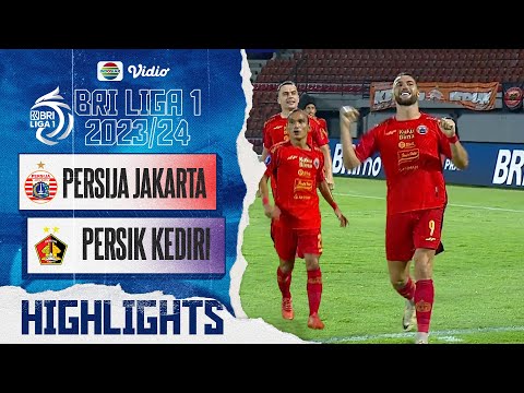 PERSIJA Jakarta VS PERSIK Kediri - Highlights | BRI Liga 1 2023/24