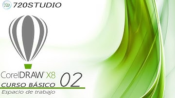Corel Draw X8 - Espacio de trabajo - Tutorial básico 02 - En Español