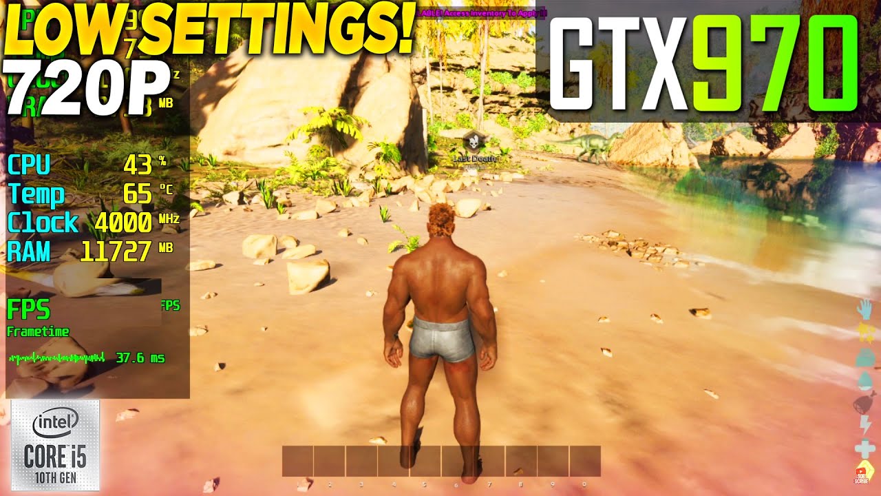 ARK Survival Ascended GTX 970 - 720p Low, - YouTube