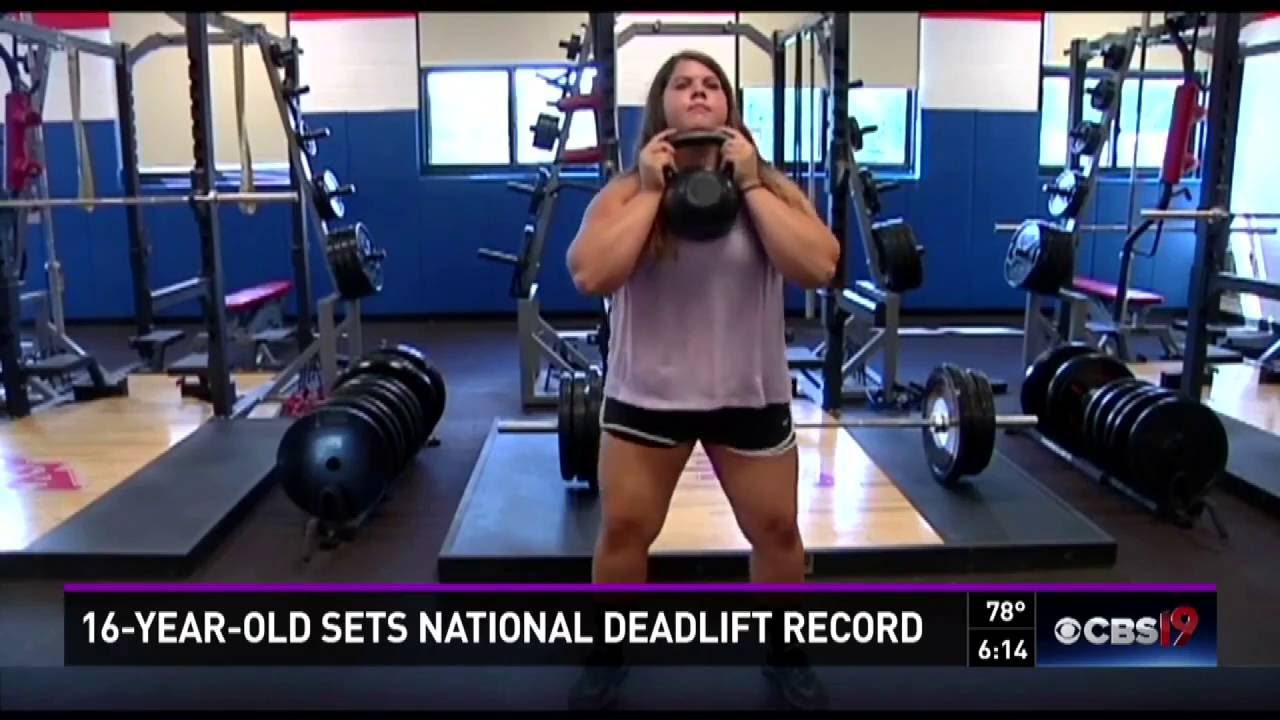 Glassboro teenage girl sets U.S. record in deadlift