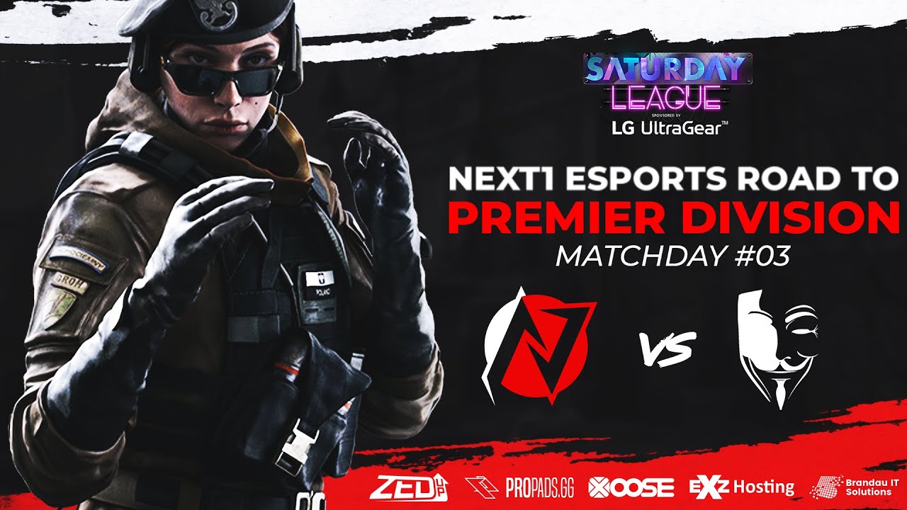 5 - 1 FOR NEXT1?! ▬ ROAD TO PREMIER DIVISION #03 | Rainbow Six Siege Saturday League ▬ Next1 Esports