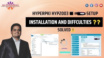 HyperPKI HYP2003 token drivers setup Installation / diffculties I digital signature MB TECHNOLOGIES
