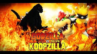 Godzilla vs Koopzilla By AsylusGoji91