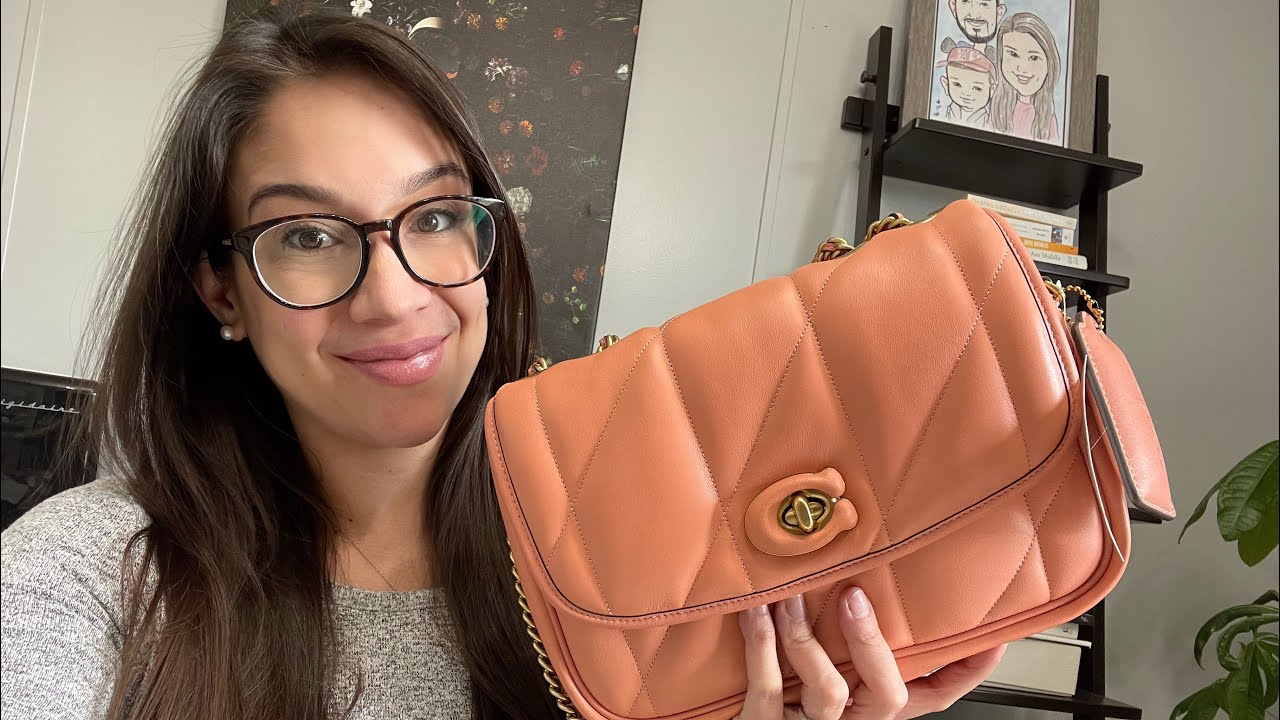Coach Pillow Madison Shoulder Bag With Quilting - Review, What Fits, And  More! - YouTube