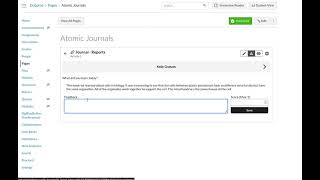 Atomic Journals Results / Grading