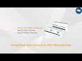 SAP IBP: Using a Fixed Time Interval in an AOP Planning View