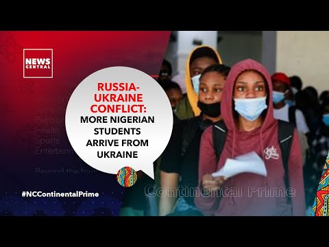 More Nigerian Students Arrive from Ukraine