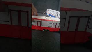 Обзор на 3 новых бумажных трамвая (ЛМ-99АЭ; 71-405-08; ЛМ-68М)
