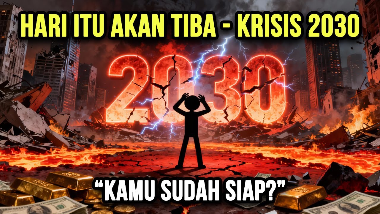 KRISIS 2030: APA YANG DIHADAPI DUNIA? ⚠️ Dunia Menuju Krisis Ekonomi Tak Terhindarkan!
