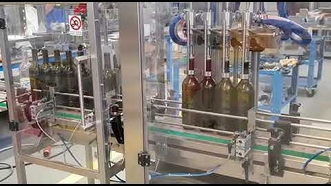 ViMeg Vi500 4-1S Triblock Rinser, Filler and Corker with Nitrogen Injection