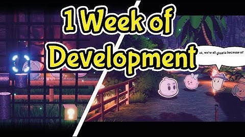 A Week Of Indie Game Development - The Outbound Ghost Devlog