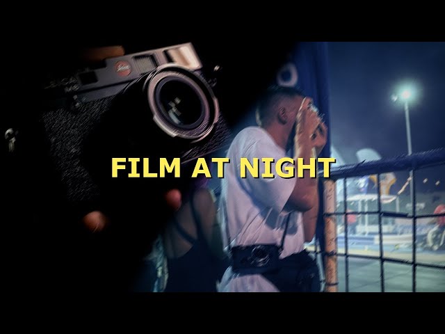 How to shoot FILM AT NIGHT // Explained class=
