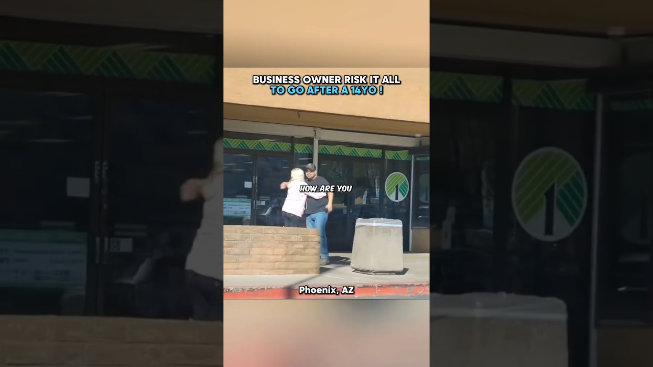 Business owner risks it all to go after a MIN0R 🚨 #jidion #edpwatch #police #viral