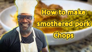 These smothered pork chops will change your life! ￼