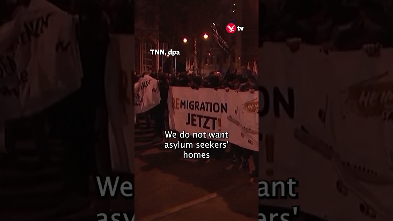 Far-right protesters rally in Magdeburg after German Christmas market attack