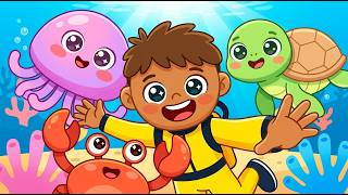 Ocean Animals Song for Kids | Under the Sea