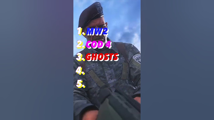 RANKING 5 COD Campaigns Without Knowing the Next One Part 2 #Shorts