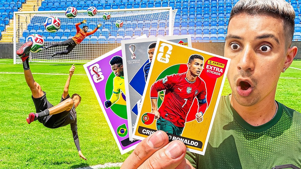 CADA GOLAÇO, DESBLOQUEIA UMA FIGURINHA LENDÁRIA DA COPA!