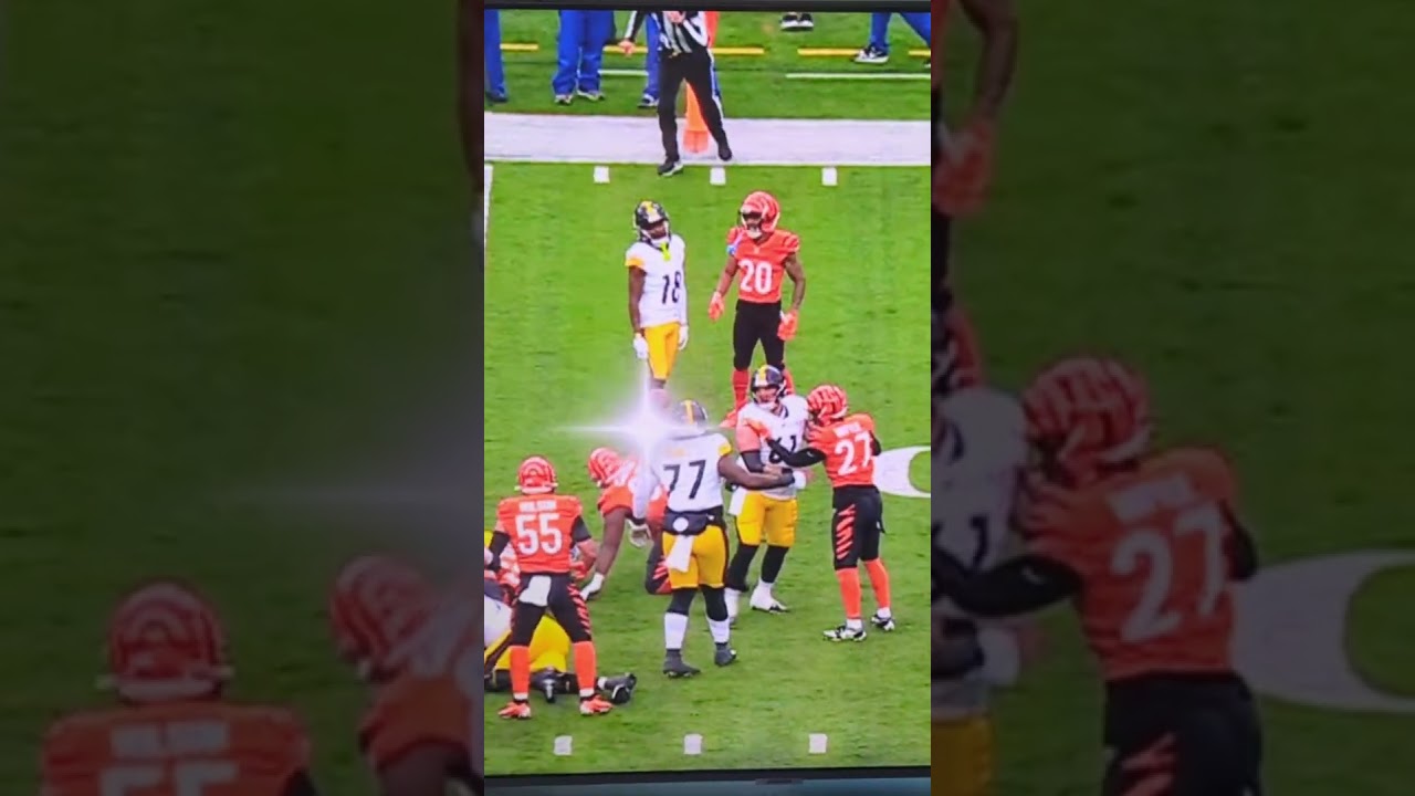 Pittsburgh Steelers Diontae Johnson gives up on play!