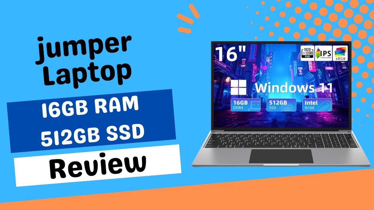jumper Laptop, 16GB RAM 512GB SSD: Performance in a Compact Package -  Review 