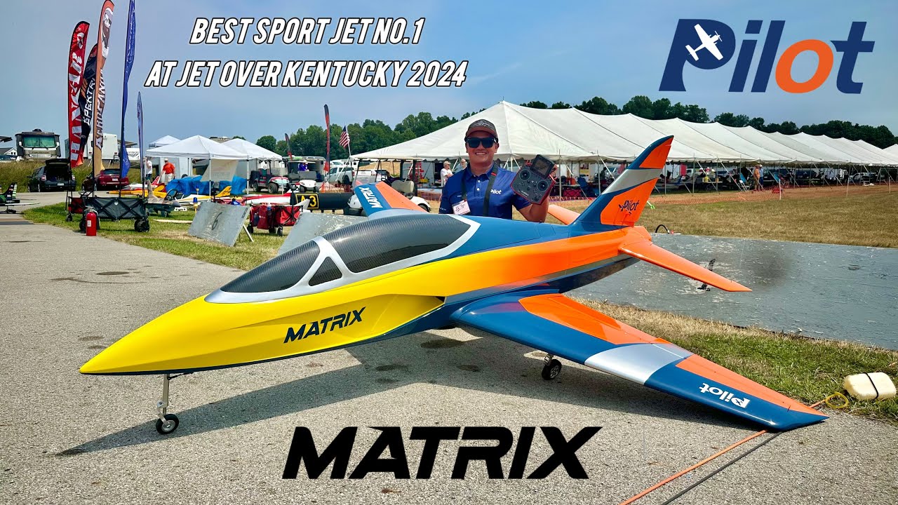 Pilot-RC Matrix 2.8m at Jet Over Kentucky 2024 flown by Ryu - YouTube