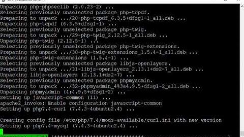 Instalación de Laravel en Ubuntu server 20.04