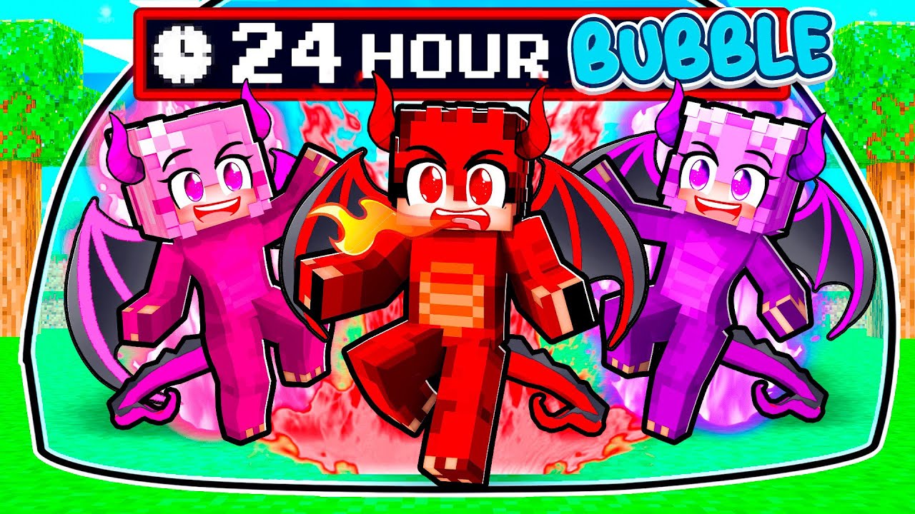 ONE BOY TRAPPED in a ELEMENTAL DRAGON ONLY BUBBLE!