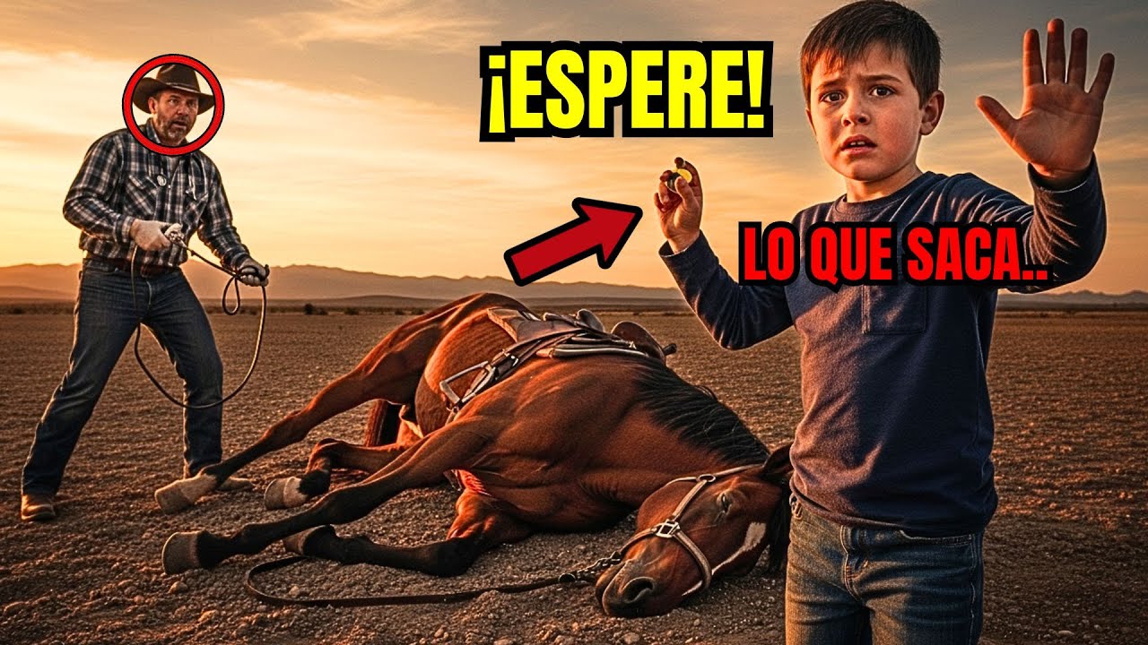 Patrón Ordena Sacrificar El Caballo, Niño Grita: '¡ESPERE!'. Lo Que Saca Del Bolsillo Paraliza Todos