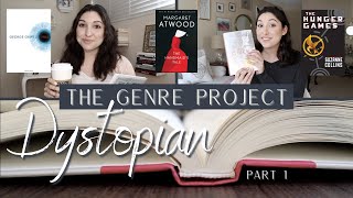 The Genre Project: Dystopian pt. 1 | history, popular titles and The Giver reading vlog & discussion