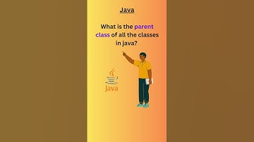 Parent class in java | Java interview question #shorts