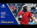 Frances Tiafoe vs Guido Pella Highlights | 2021 US Open Round 2