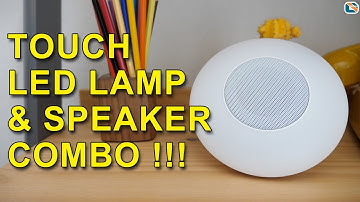 Lighting Ever Touch LED Lamp with Bluetooth Speaker Review #AD