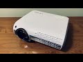 Crenova Video Projector Review! The Perfect Budget Projector!