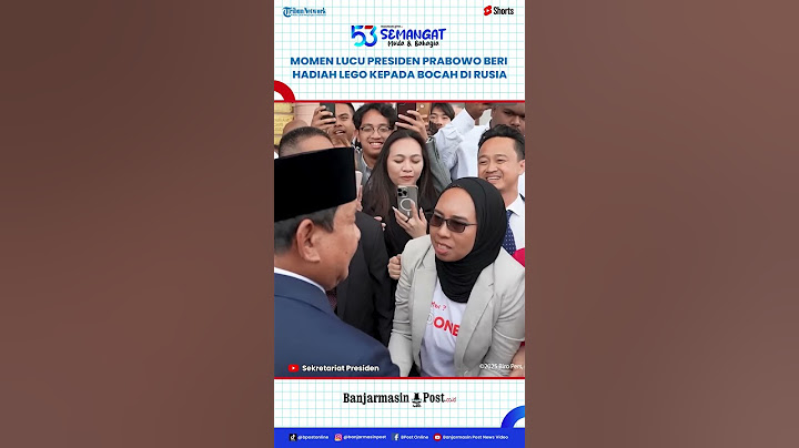 Momen Lucu Bocah Minta Lego Ke Presiden Prabowo di Rusia, Langsung Perintah Sespri