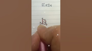 💖Erin💖 #nameart #namelogo #viral #nametattoo #tattooart #namecalligraphy #shorts #statusvideo